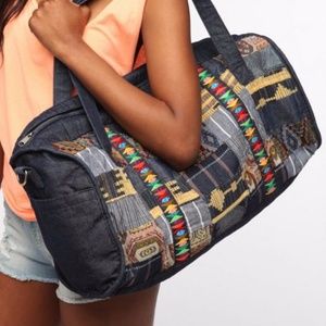 Ecote Chambray Weekender Bag